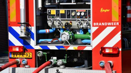 Flink wat rook bij woningbrand in Wolphaartsdijk