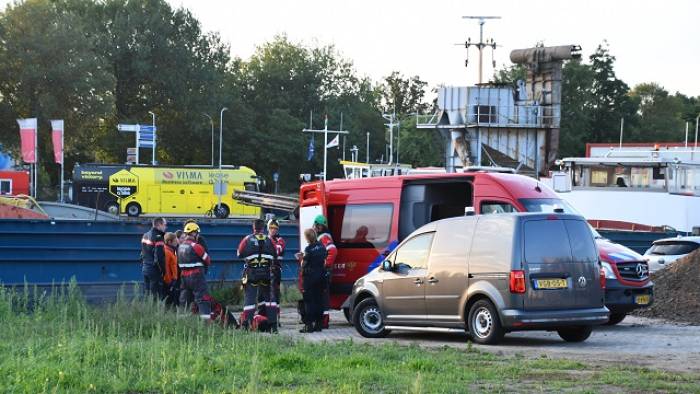 dode in scheepsruim in haven Goes