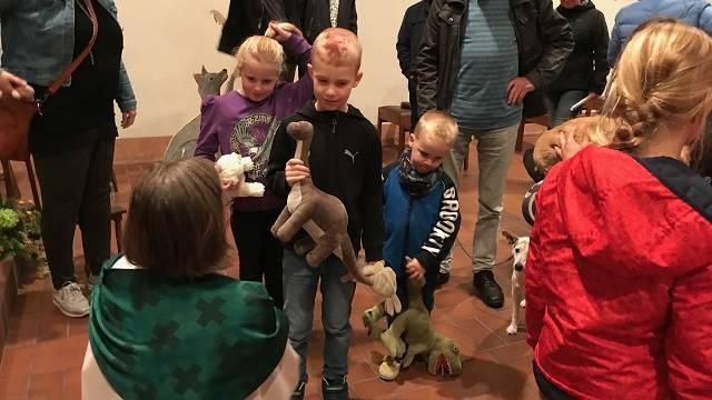 knuffels en dieren worden 5 oktober gezegend in Ovezande