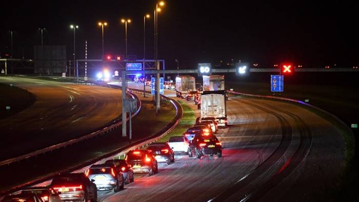 A58 tijdelijk afgesloten ter hoogte van de Vlaketunnel