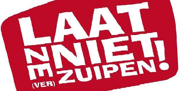 Doe elkaar een lol, deel onder de 18 geen alcohol!
