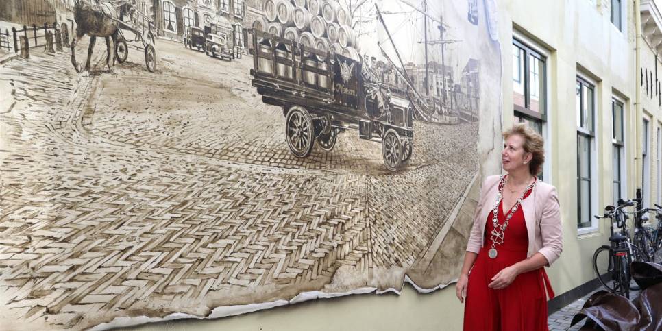 Opnieuw mural in Goes onthuld