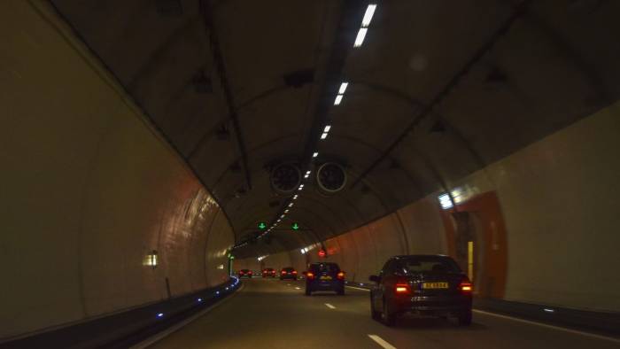 Vertraging in de Westerscheldetunnel naar Terneuzen