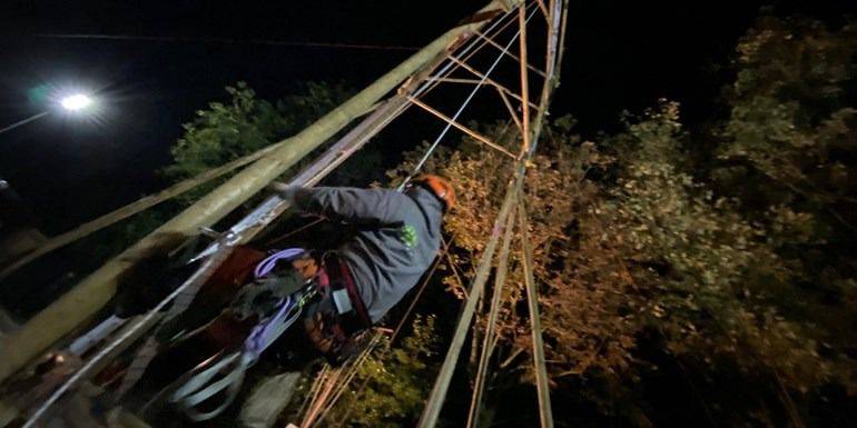 Scouting Goes 31 meter de lucht in voor betere ontvangst