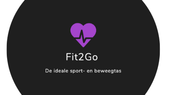 Fit2Go logo rond transparant