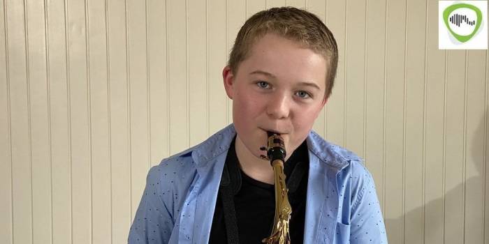 Aanmoedigingsprijs voor saxofoontalent Ruben (12) uit Kapelle