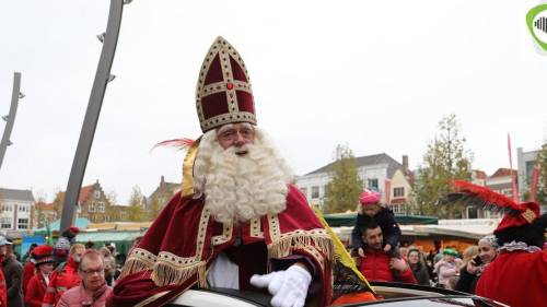 Goedheiligman arriveert op de Bevelanden