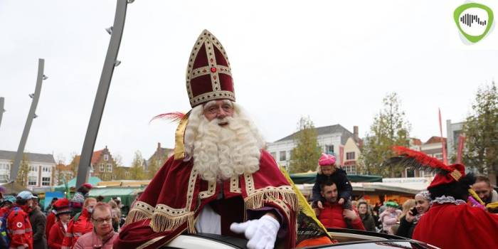 Goedheiligman arriveert op de Bevelanden