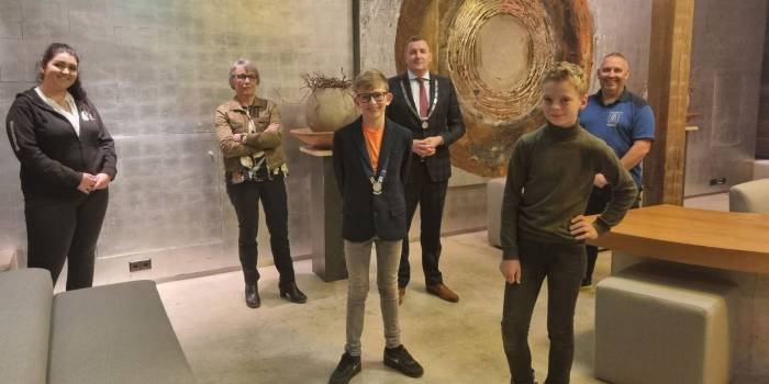 Thomas Heijboer is de nieuwe kinderburgemeester van Borsele