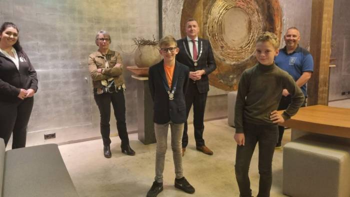 Thomas Heijboer is de nieuwe kinderburgemeester van Borsele