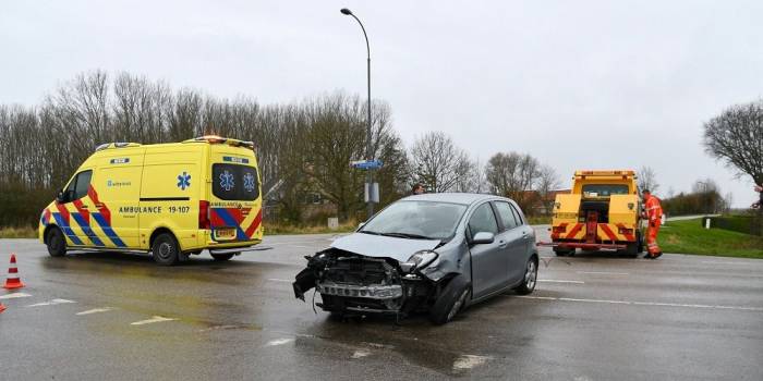 Gewonde bij botsing auto’s Kamperland