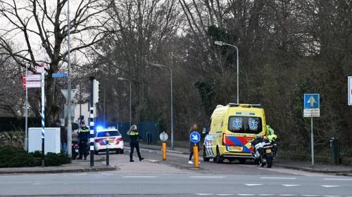 Gewonde bij botsing scooter-fiets in Goes