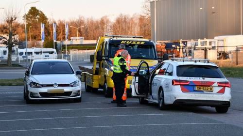 Politie lost waarschuwingsschot na achtervolging