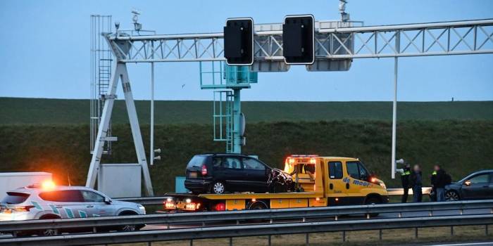 Westerscheldetunnel weer open na ongeluk, nog wel file