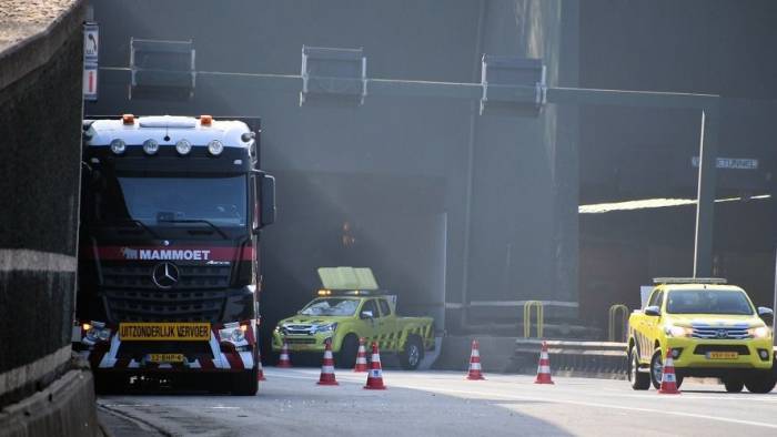 Vlaketunnel dicht vanwege ongeluk