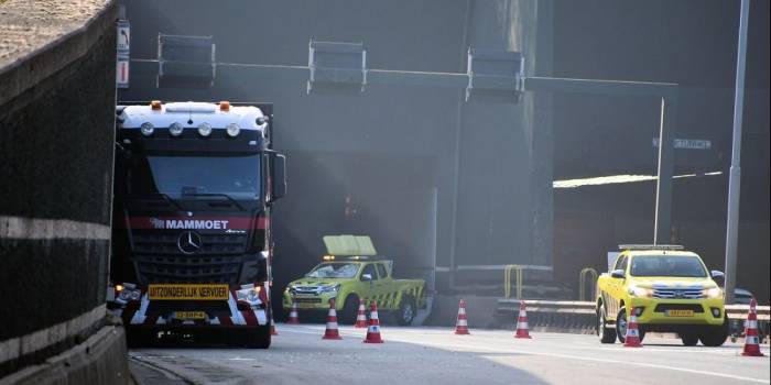 Vlaketunnel dicht vanwege ongeluk