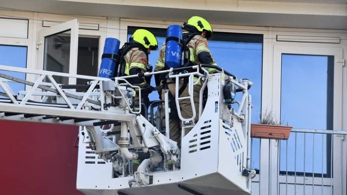 Grote brand flat Valckeslotlaan Goes