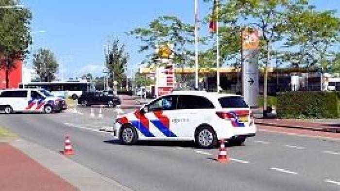 Fietser aangereden door politieauto