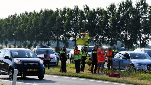 Botsing zorgt voor flinke file op A58 bij Kapelle
