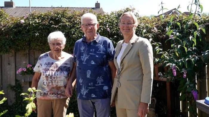 Betsy en Kees Schout 65 jaar getrouwd