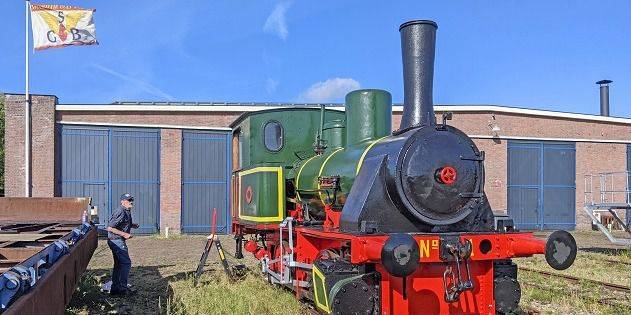 Stoomlocomotief ‘Wittouck’ verhuist naar Hoedekenskerke