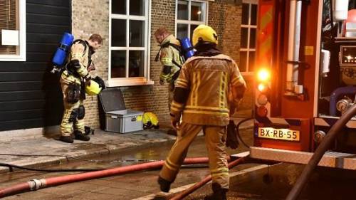 Schuurtje afgebrand in Wilhelminadorp