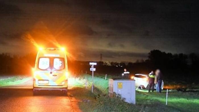 Gewonde bij ongeval in polder 's-Heerenhoek