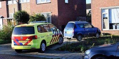 Brommobiel beschadigd bij ongeval Kapelle