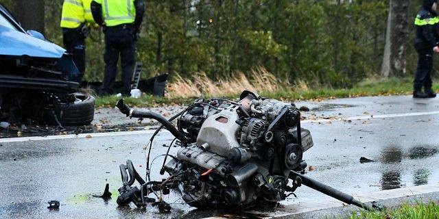 Automobilist komt met schrik vrij bij crash op Deltaweg (A256) Goes