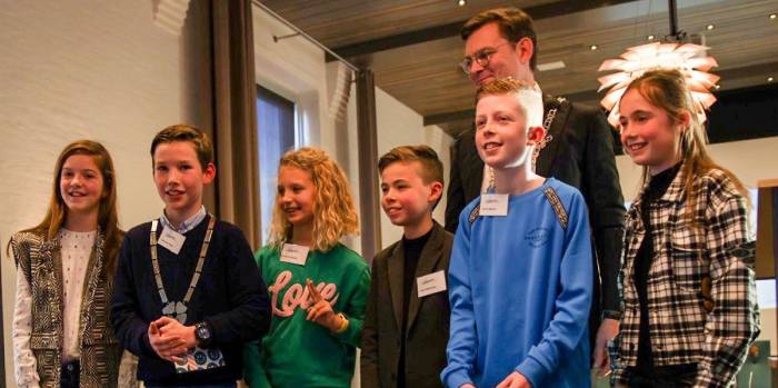 Lucas (11) is de nieuwe kinderburgemeester van Kapelle