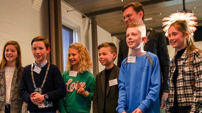 Lucas (11) is de nieuwe kinderburgemeester van Kapelle