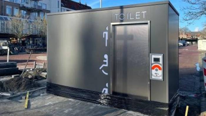 Openbaar toilet Oostwal Goes voorziet in behoefte: begin februari klaar voor gebruik