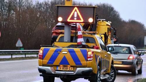 Deltaweg (A256) Goes afgesloten na ongeluk