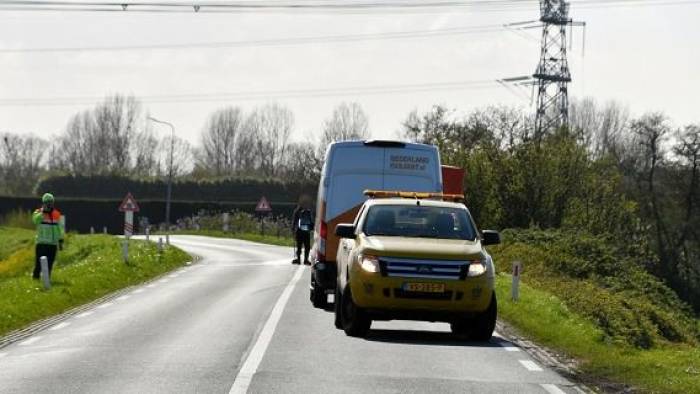 Meerdere voertuigen betrokken bij ongeval N673 Yerseke