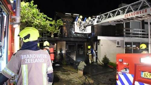 Brand in Kapelle veroorzaakt forse schade