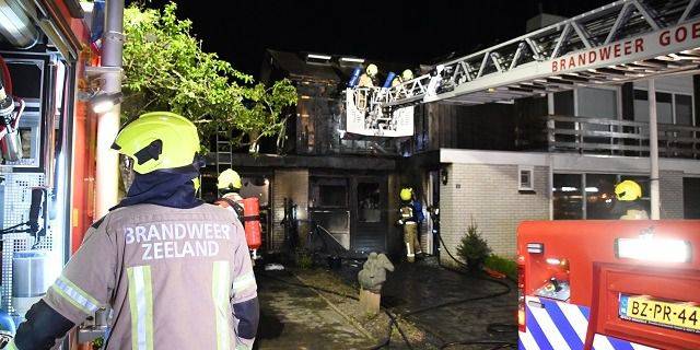 Brand in Kapelle veroorzaakt forse schade