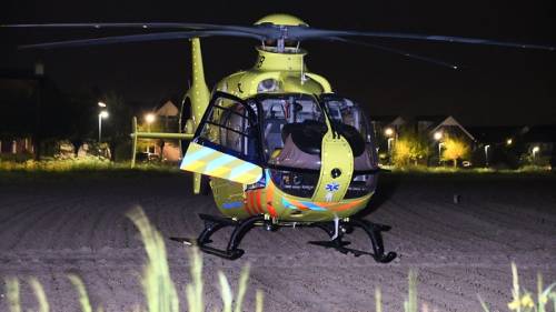 traumahelikopter landt in Goes