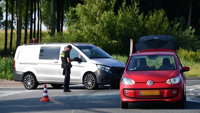 aanrijding bij de Vierwegen