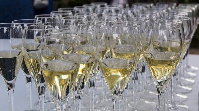 traditionele, statische Nieuwjaarsreceptie