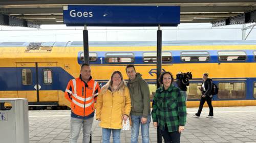 station managers en deelnemers NS Reiservaring