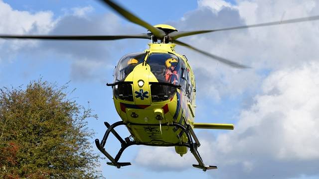 Mobiel Medisch Team met traumahelikopter