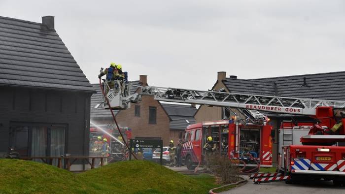 brand in vakantiehuis Wolphaartsdijk