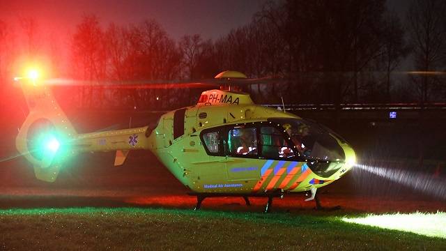 inzet traumahelikopter Goese Polder