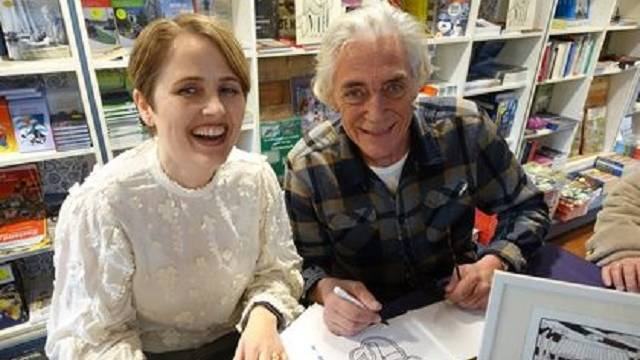 Saskia Maaskant en Jan-Willem Hament bij de presentatie van 'Zeeuwminnetje'