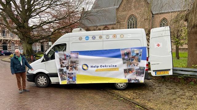 flitsactie Kloetinge helpt Oekraïne