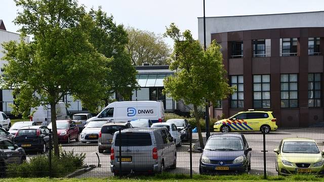 gaslucht waargenomen bij voormalig hotel in Goes