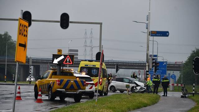botsing bij de Vierwegen