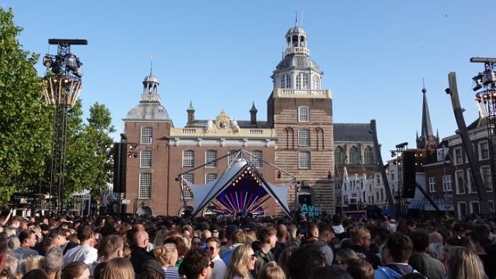 archieffoto Muziekfeest op het plein 2024
