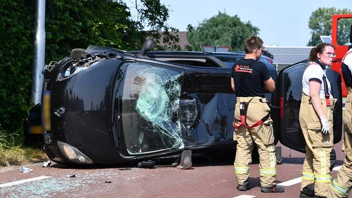 ongeval Zanddijk Kruiningen - Yerseke