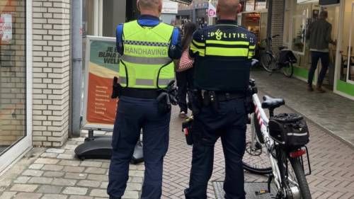54 fietsers op de bon bij controle in centrum Goes